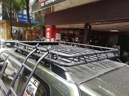 라운드 튜브 지붕 바구니를 위한 보편적 철 스틸 SUV 사이드 사다리
